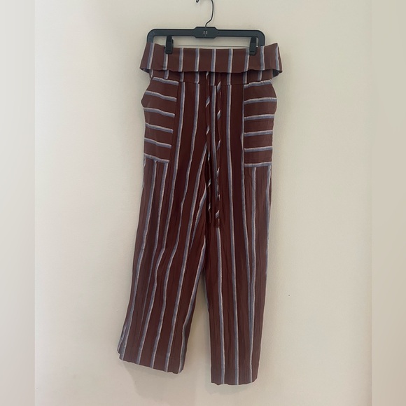 Free people Striped Brown Women's Pants - Picture 4 of 12